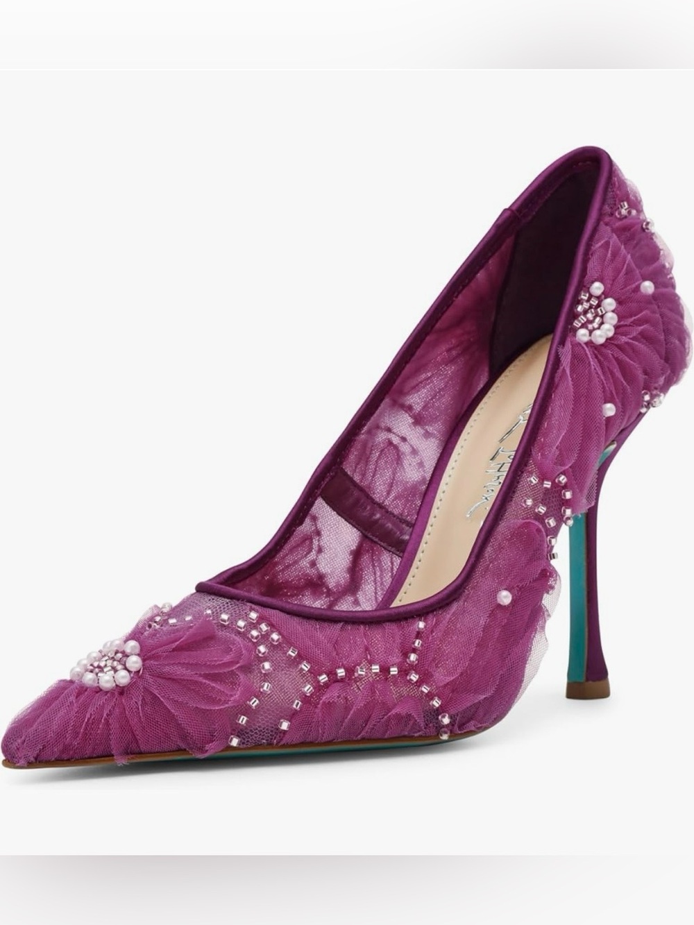 Like New Betsey Johnson Roxie Pumps - Picture 1 of 7